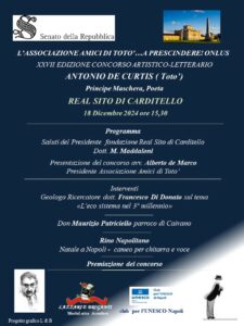XXVIII CONCORSO LETTERARIO Real Sito di Carditello
